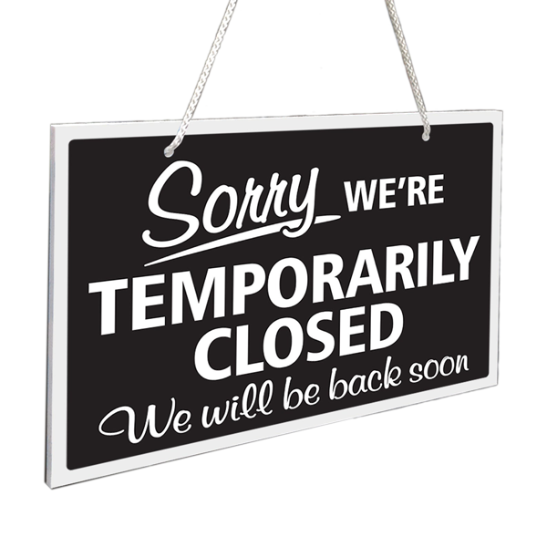 Image of Closed Sign