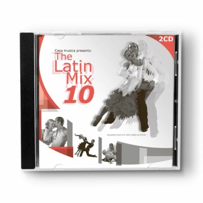 Latin Mix 10 (2 CDs) in a CD case