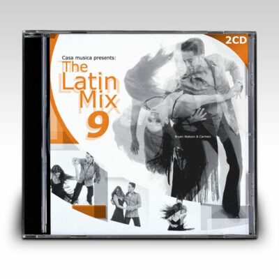 Latin Mix 9 (2 CDs) in a CD case