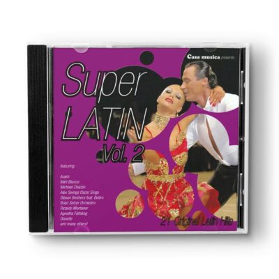 Super Latin Vol 2 in a CD case