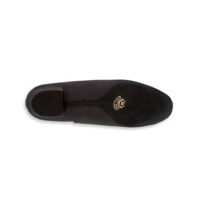 Heather Split - Black Lycra - 1.5" heel