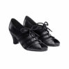 Sienna - Black Lace up Practice Shoe