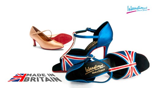 Size Charts for Womens Dance Shoes made in Britain by International Dance Shoes