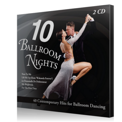 Photo of Ballroom Nights 10 (2 CD-set) in its case.