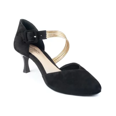 The Model PD126 Black Nubuck from Port Dance of Portugal.