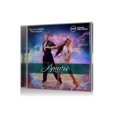 Cover Artwork for the 2 CD set titled Amare, displayed in its case.