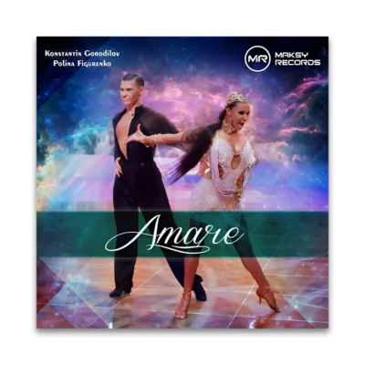 Cover Artwork for the 2 CD set titled Amare by DJ Maksy.